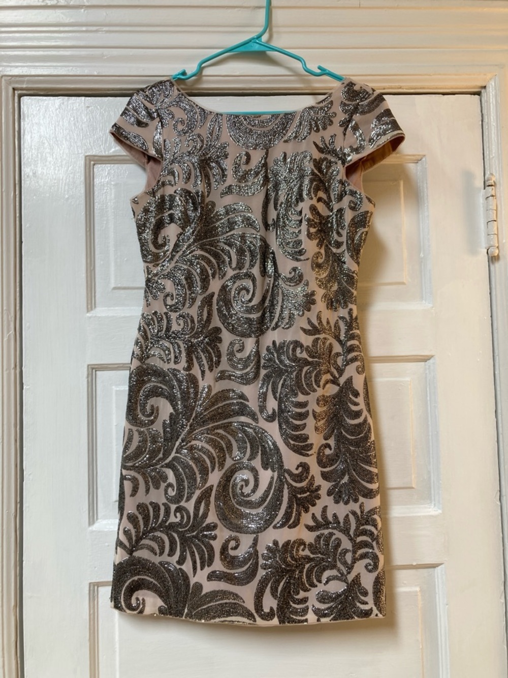 Sequined Adriana Papell dress